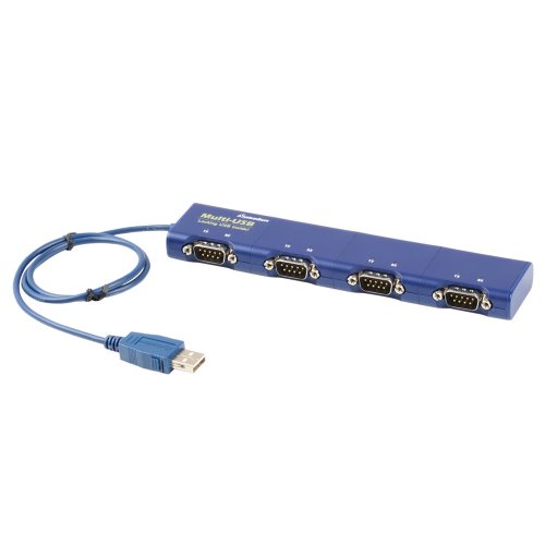 Systembase 시스템베이스 Multi-4/USB 232 V4.0 4포트 USB to RS232 컨버터 DB9M Male 타입