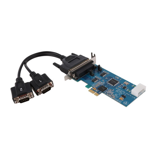 Systembase 시스템베이스 Multi-2C/LPCIe RS232 케이블 2포트 RS232 PCI Express 시리얼 통신 카드