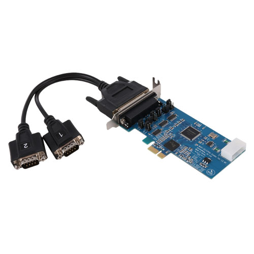 Systembase 시스템베이스 Multi-2C/LPCIe COMBO 케이블 2포트 RS422/RS485 PCI Express 시리얼 통신 카드
