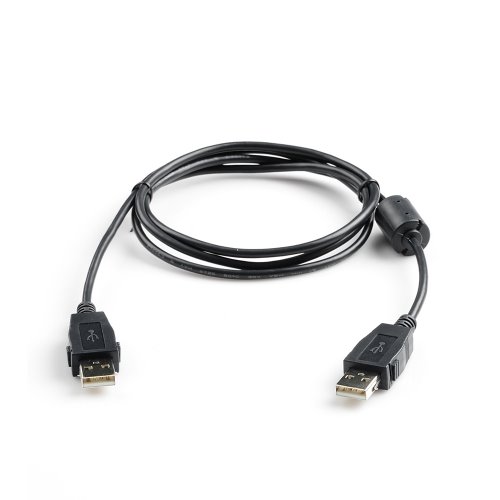 Systembase 시스템베이스 Locking USB Cable Loking USB 2.0 AM to AM Cable, 길이 1.2M, Lock 기능으로 쇼트, 스파크 방지