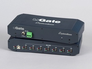 uGate-700H[시스템베이스, 산업용 USB 허브, USB HUB, 시리얼통신]